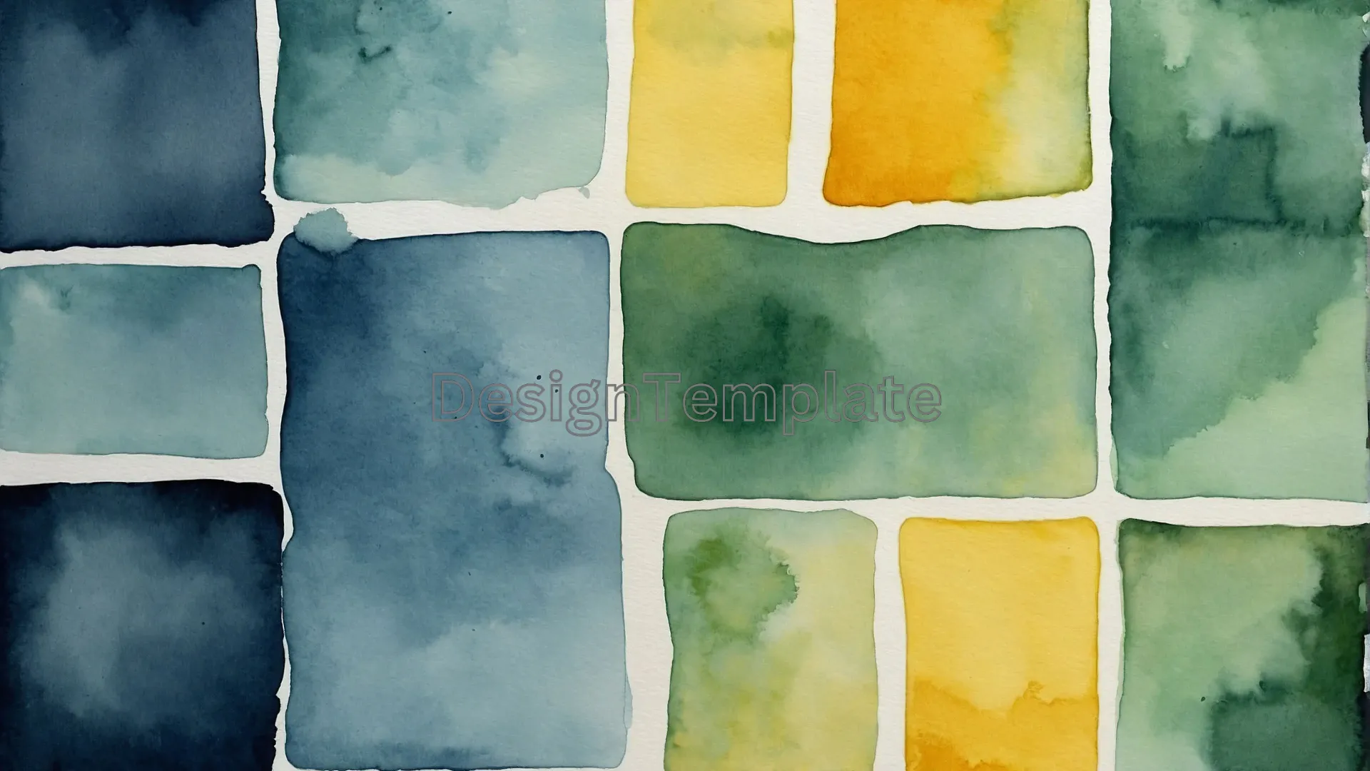 Squares Watercolor Paint Abstract Photo Background image